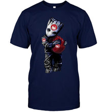 Load image into Gallery viewer, Groot hugs St. Louis Cardinals shirt