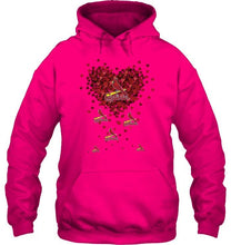 Load image into Gallery viewer, St Louis Cardinals tiny hearts shape hoodie