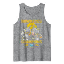 Load image into Gallery viewer, Hawkeyes Champions Holiday Bowl Hawkeyes 49 Trojans 24 shirt by Moteefes store Men's Tank Top
