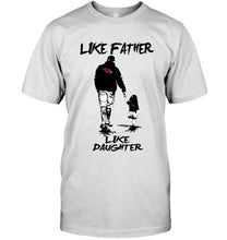 Load image into Gallery viewer, Like father like daughter Arizona Cardinals fan shirt