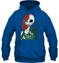 Load image into Gallery viewer, New York Jets Jack Skellington Sally halloween fan simpson shirt