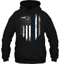 Load image into Gallery viewer, Best New England Patriots dad ever american flag shirt