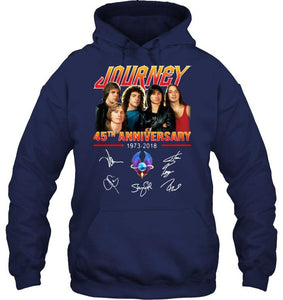 45th anniversary of Journey signed shirt