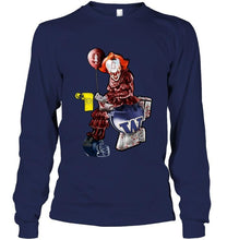 Load image into Gallery viewer, IT Stanford Cardinal in toilet halloween hoodie