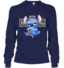 Load image into Gallery viewer, Stitch peet's coffee diamond gliterring shirt