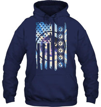 Load image into Gallery viewer, Winnipeg Jets 4th july independence day american flag shirt