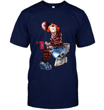 Load image into Gallery viewer, IT Arizona Cardinals in toilet halloween hoodie