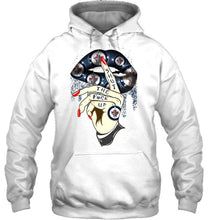 Load image into Gallery viewer, Shut the f ck up sexy Winnipeg Jets glittering lips shirt