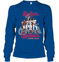 Load image into Gallery viewer, St Louis Cardinals kiss dressed to kill shirt