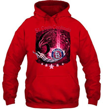 Load image into Gallery viewer, st louis cardinals eagle american flag shirt