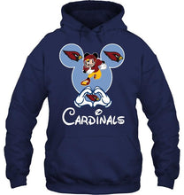 Load image into Gallery viewer, Arizona Cardinals Mickey shirt