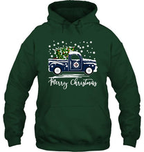 Load image into Gallery viewer, Winnipeg Jets merry christmas christmas tree truck t shirt