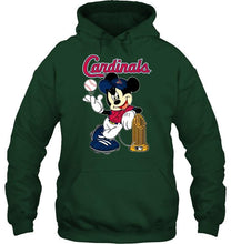 Load image into Gallery viewer, St Louis Cardinals mickey mlb champions shirt