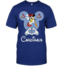 Load image into Gallery viewer, St Louis Cardinals Mickey shirt