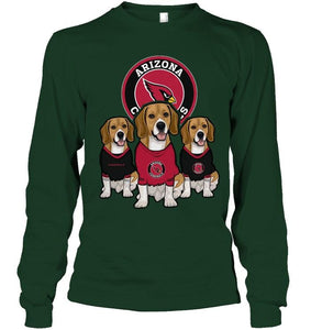 Arizona Cardinals Beagles fan shirt